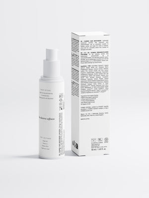 The back of the Calm bottle and carton, showing the full ingredient list